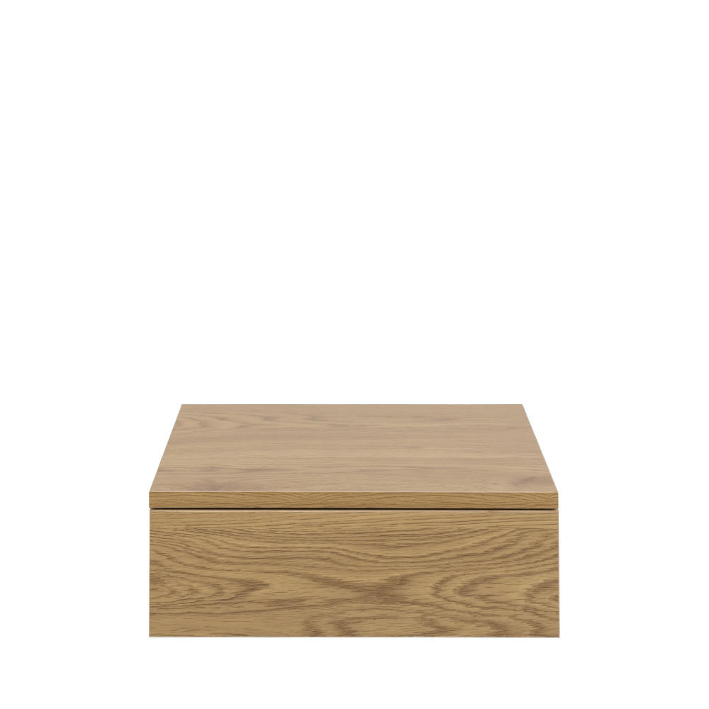 Drawer Wand-Nachttisch Esche 37x13x32 cm