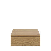WAND-NACHTISCH mit 1 Schublade aus Holz - PUERTO - Klares Holz - Eschefarben, Holz (37/13/32cm) - Drawer
