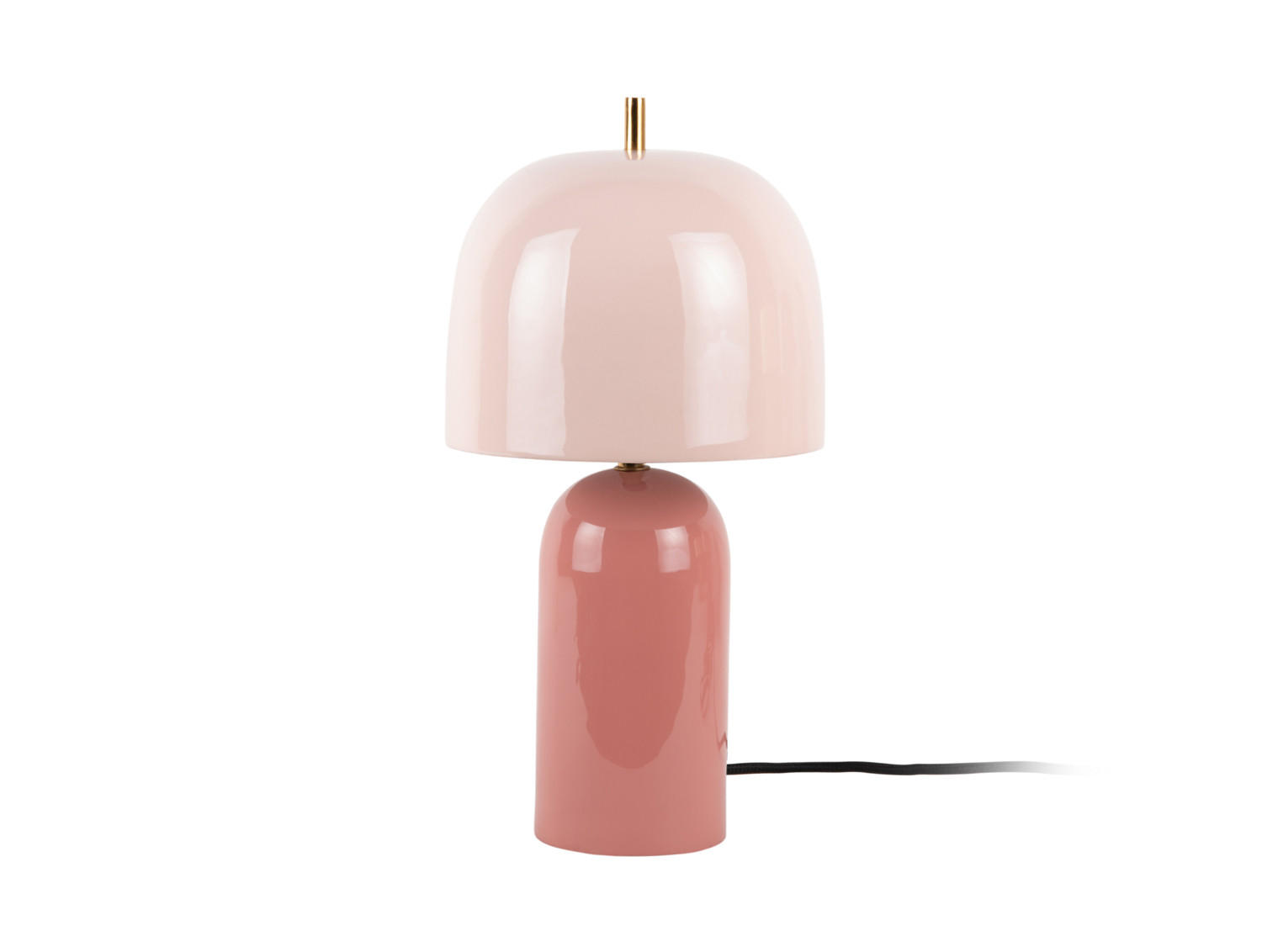 TISCHLAMPE Rico 20/20/43 cm - Pink, Metall (20/20/43cm) - Leitmotiv
