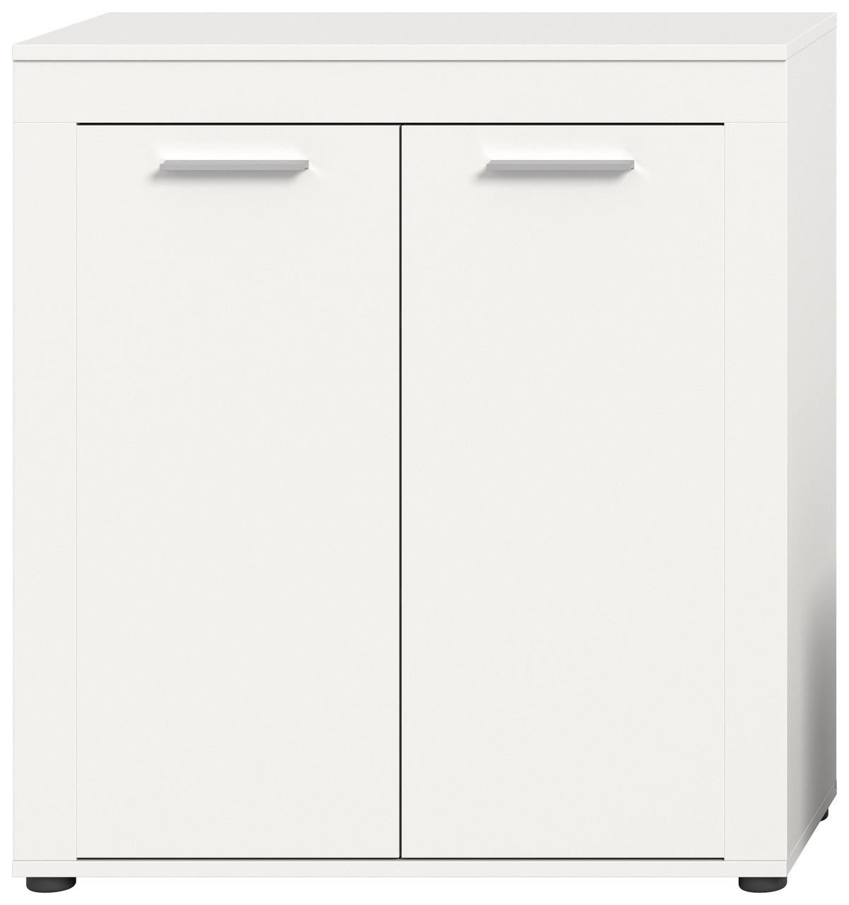 HIGHBOARD JAM (B/H/T: ca. 80/88/35 cm) in weiß/weiß - Weiß, Holzwerkstoff (80/88/35cm)