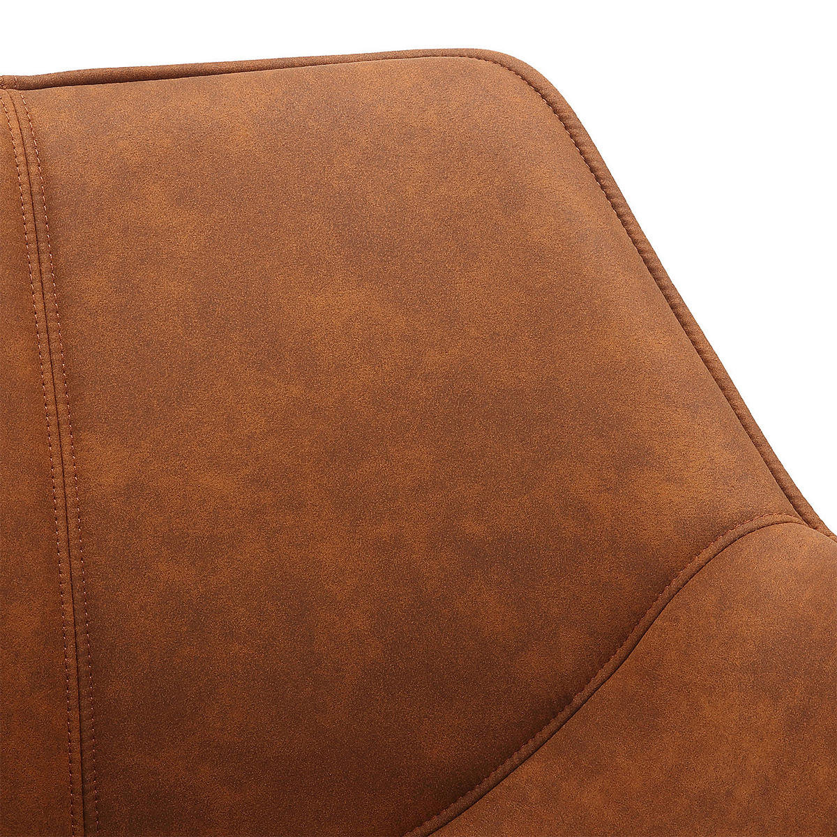 BÜROSTUHL - Cognac, Kunststoff (68/82/63cm) - home24