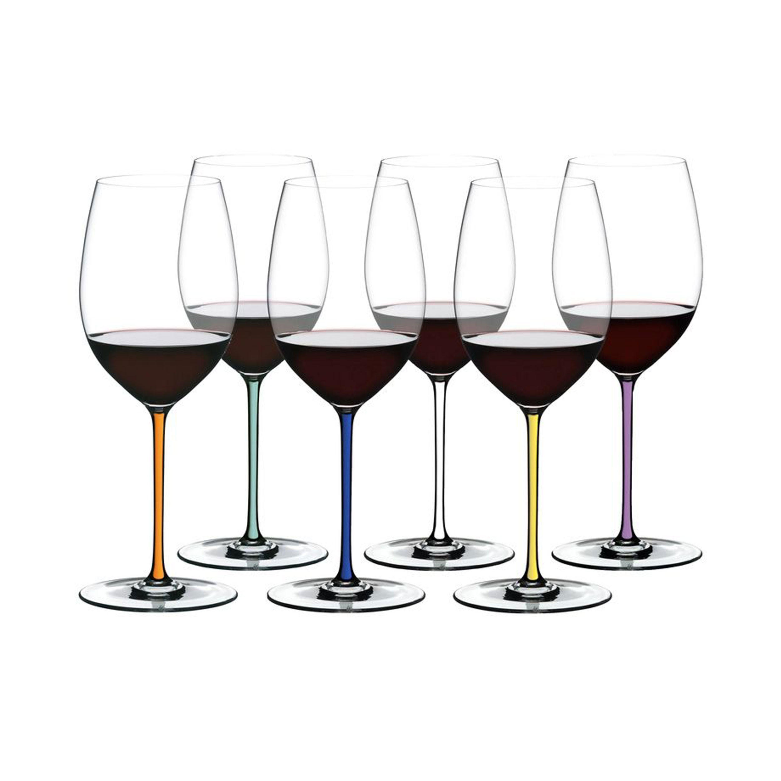 ROTWEINGLAS Fatto A Mano Gift Set Cabernet Merlot, 6er Set, Kristallglas, 709 ml - Multicolor, Glas (0.71L) - Riedel
