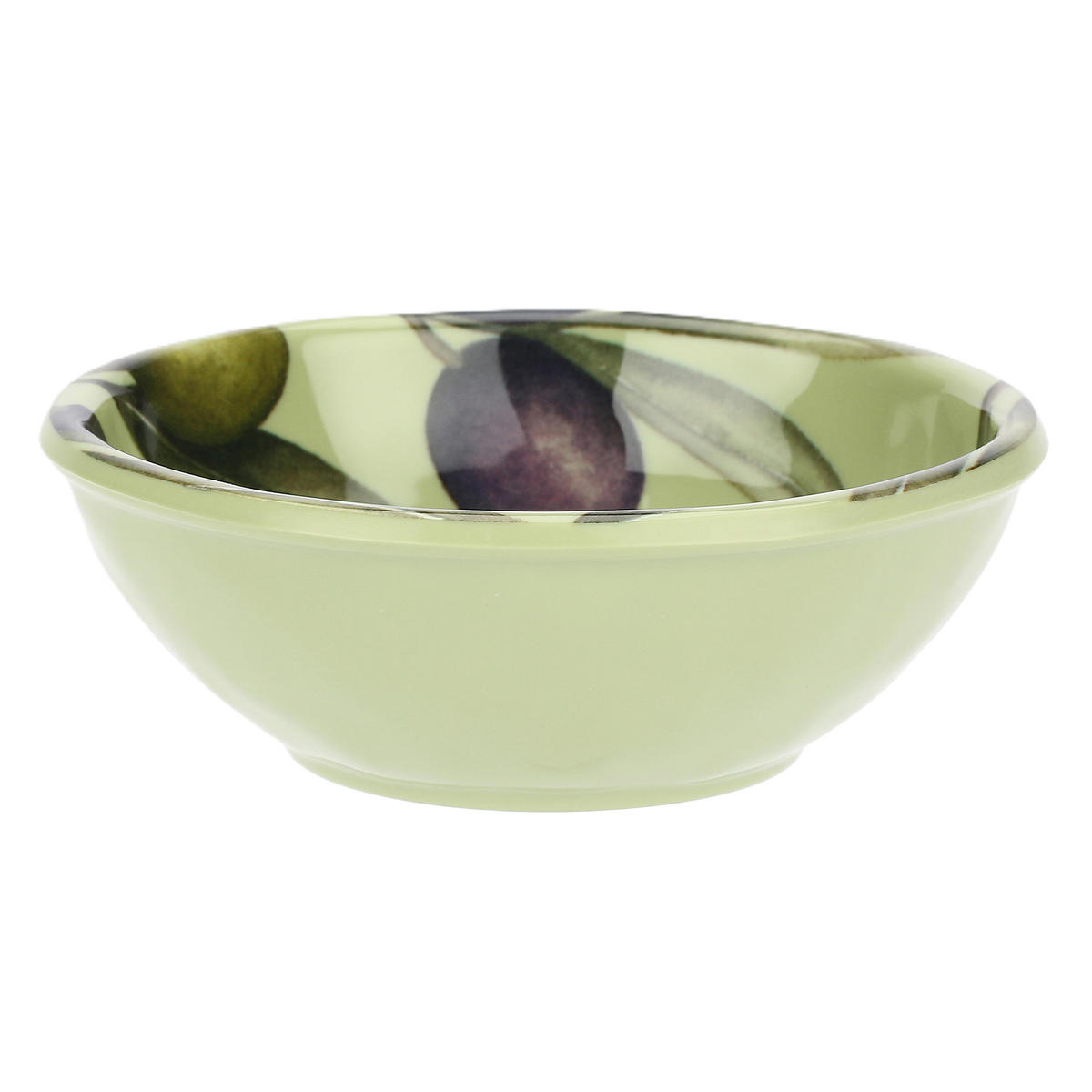 SCHÄLCHEN Ø 12 cm Olive Set mit 2 Stück - Currygelb, Kunststoff - Rose & Tulipani