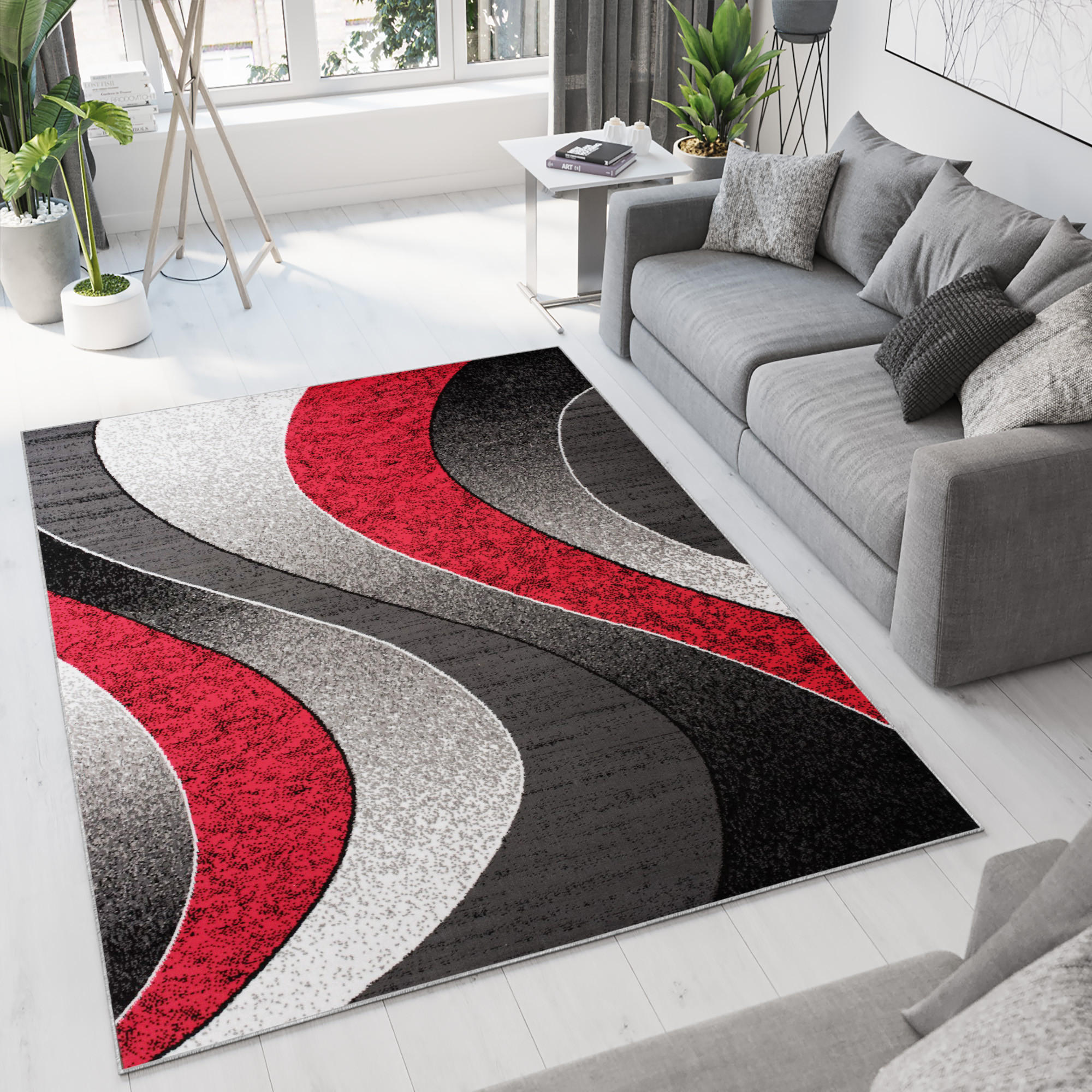TEPPICH DREAM Rot 220/300 cm - Rot, Textil (220/300cm) - Tapiso