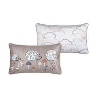 KINDERKISSEN Igel Gabin 50/30 cm - Beige, Textil (30/50cm)