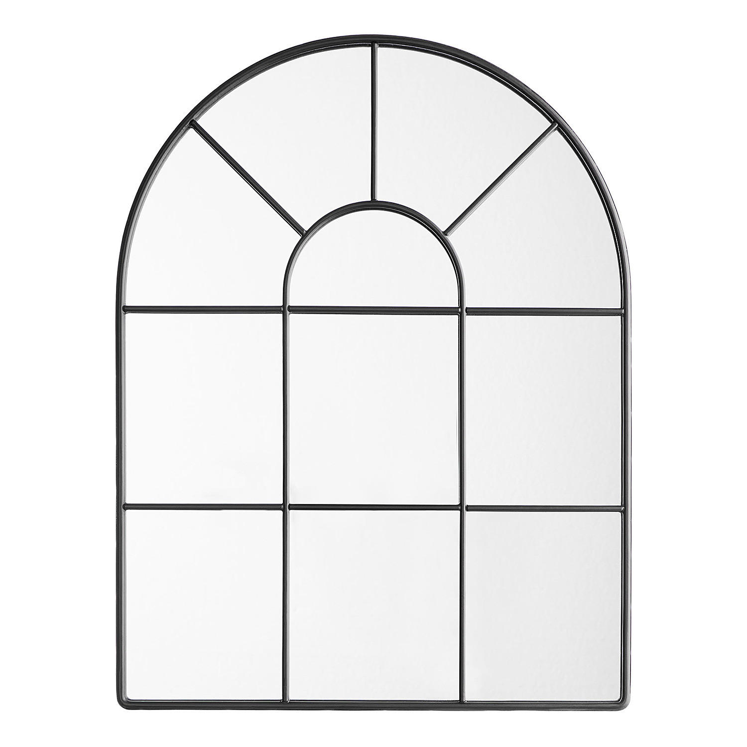 FENSTERSPIEGEL Finestra - Schwarz, Glas (30/40/2cm) - Butlers