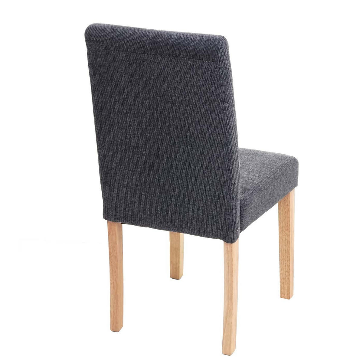 ESSZIMMERSTUHL Anthrazit, Braun 2er-Set - Anthrazit/Braun, Textil (43/90/56cm) - MCW