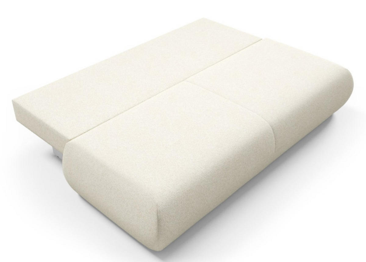 SOFA Ecru PENTI Schlaffunktion PUENTE - Ecru, Textil (214/74/100cm) - Sepro Meble