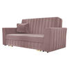 SCHLAFSOFA Viva Glam III - Naturfarben/Rosa, Holz/Kunststoff (160/85/98cm) - MIRJAN24