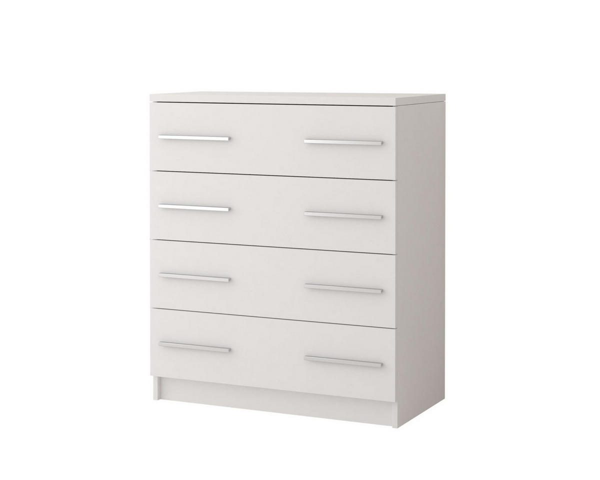 JUGENDZIMMER-SET OLMO 4-teilig Weiß - Weiß, Holzwerkstoff (270/192/50cm) - Deine Möbel 24