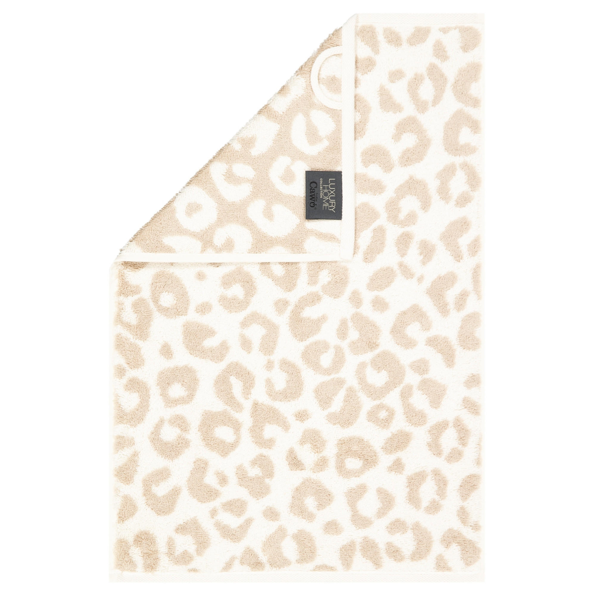 GÄSTETUCH TWO-TONE LEO 540 NATUR - 36 - Beige, Textil (30/50cm) - Cawoe