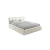 POLSTERBETT mit Bettkasten und Lattenrost 180x228 Beige - Beige/Creme, Kunststoff/Textil (160/200cm) - Makamii