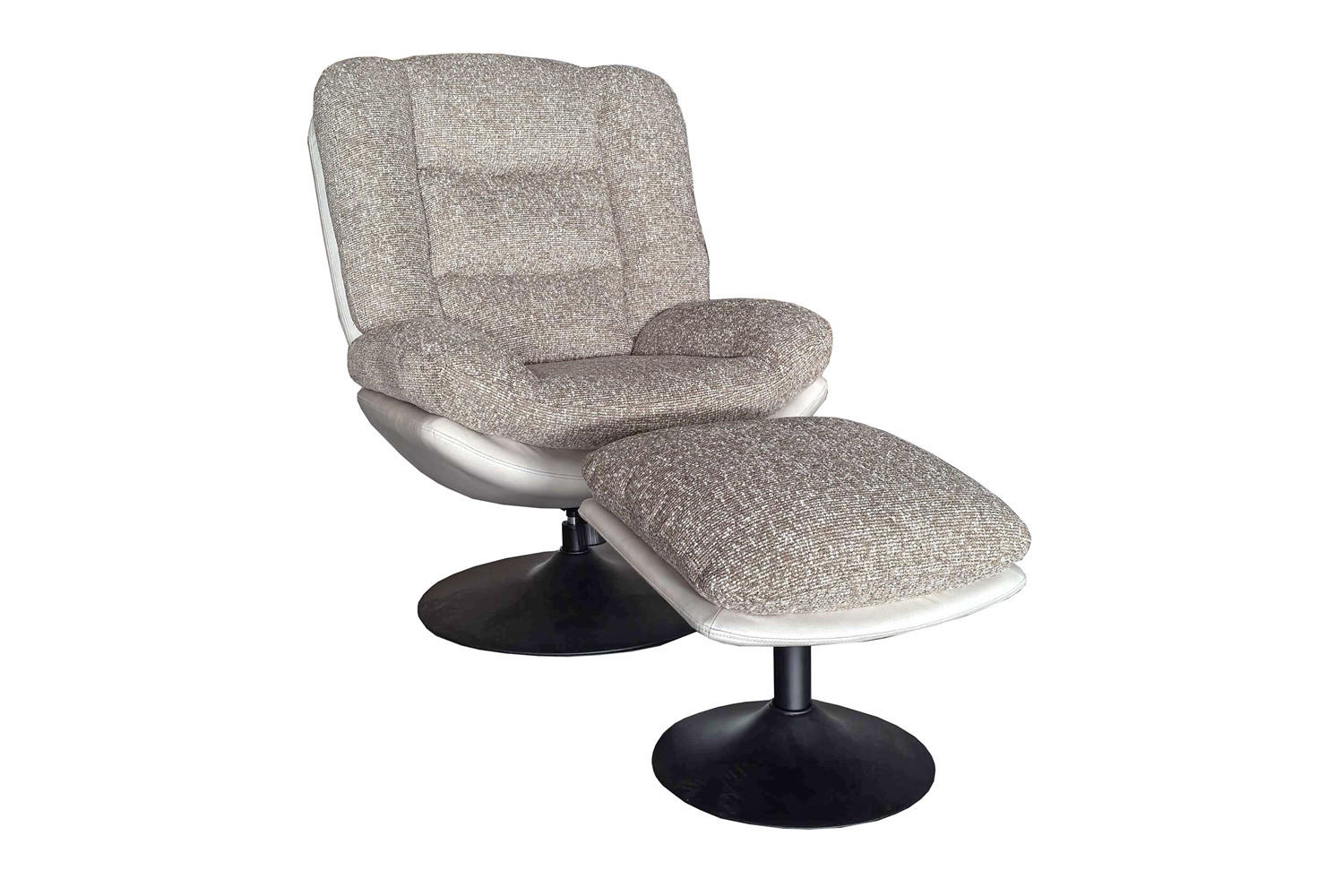 dasmöbelwerk Drehsessel Beige 78x102x94 cm