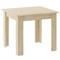 ESSTISCH Sonoma Eiche 80x80 cm NP Zeitloses Design - Hellbraun, Holz (80/80/7cm)