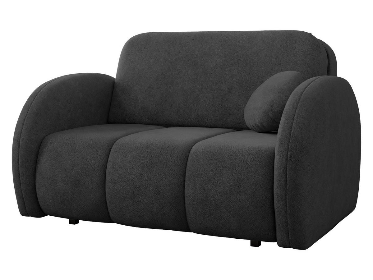 SCHLAFSOFA Viva Comfy II - Schwarz, Holz/Textil (132/85/103cm) - MIRJAN24