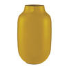 VASE Metal oval gelb 30 cm - Gelb, Metall (30cm) - Pip Studio