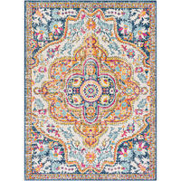 VINTAGE-TEPPICH Willow 200/275 cm Dunkelblau - Dunkelblau, Textil (200/275cm) - LIVABLISS