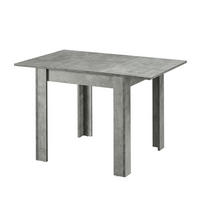 ESSTISCH LIVIUS 80-120/80/74 cm - Grau, Holzwerkstoff (80/80/74cm) - B&D Home