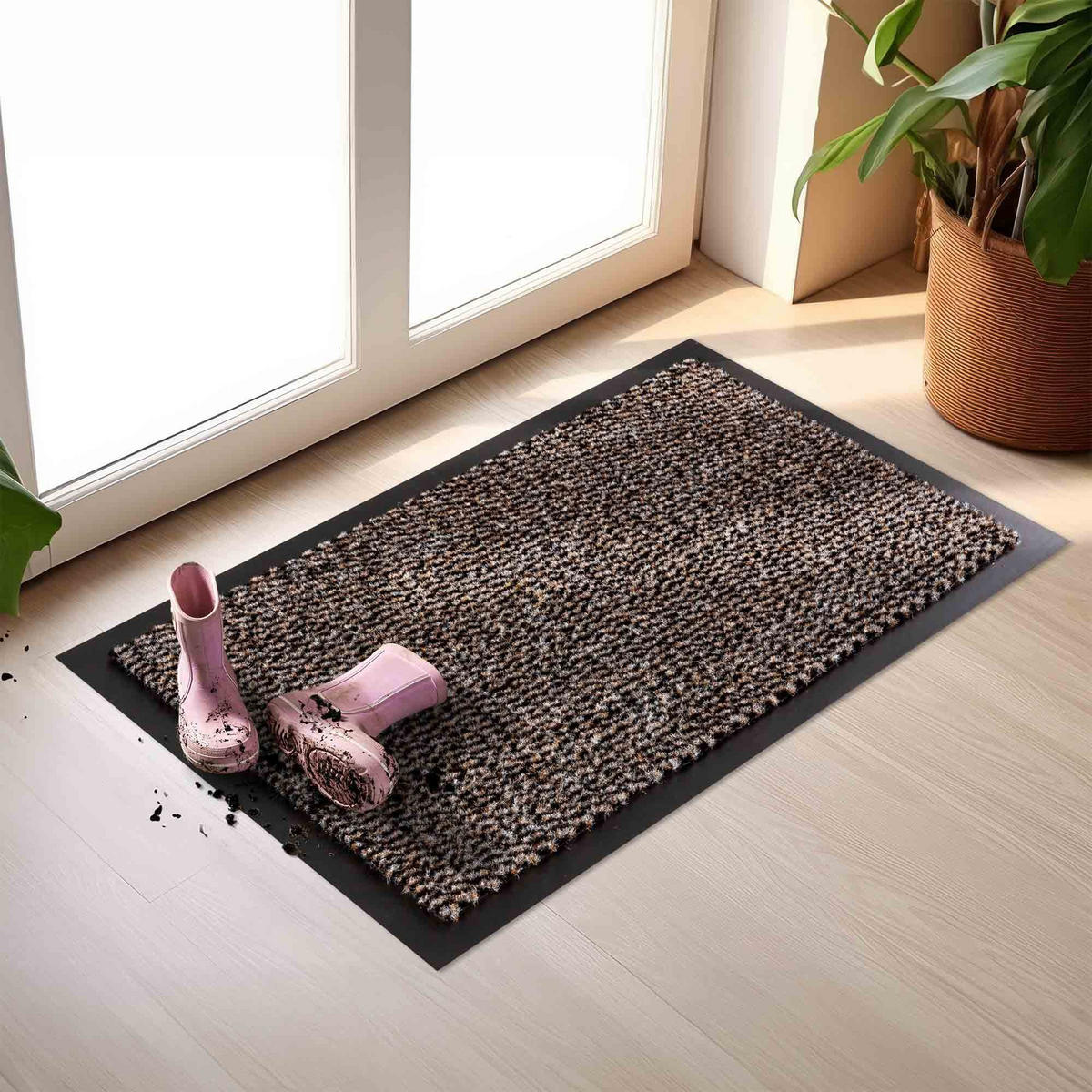 SAUBERLAUFMATTE SAPHIR - Braun, Textil (90/150cm) - Astra