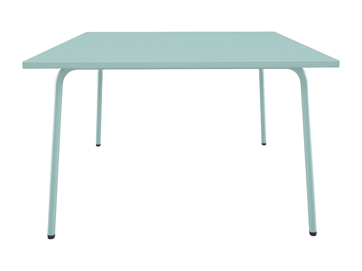 GARTENTISCH - 4 Personen, 8 Personen - Metall - Mandelgrün - - Salbeigrün, Metall (120/120/75cm) - Vente-Unique