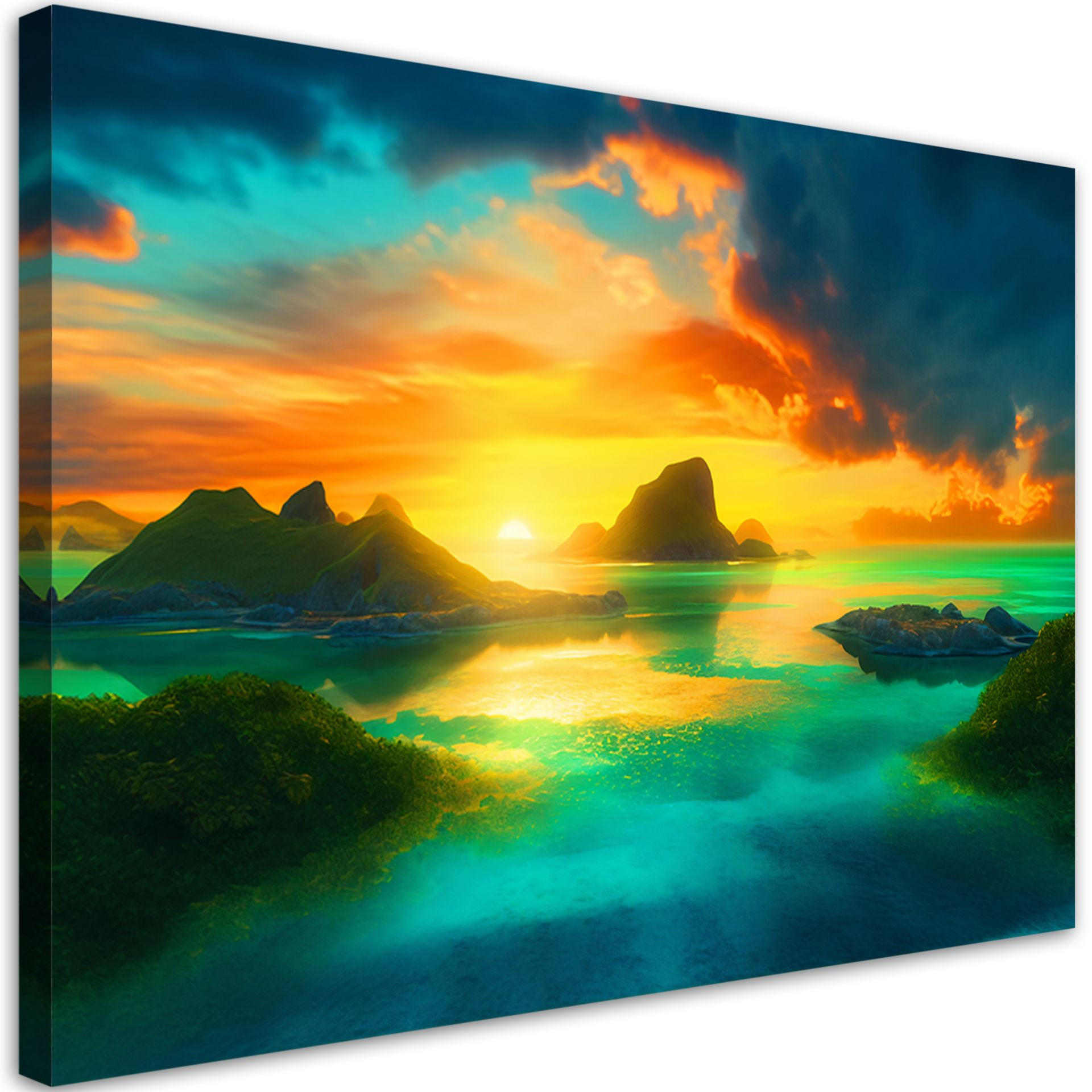 KUNSTDRUCK Lila 90/60 cm - Lila, Textil (90/60cm) - KUNSTLOFT