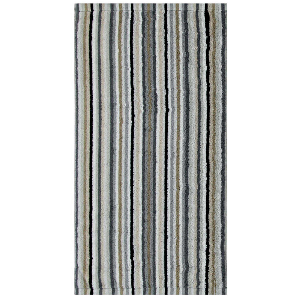 HANDTUCH Unisex Life Style Stripes Beige Baumwolle 10er Pack - Beige, Textil (50/100cm) - Cawoe