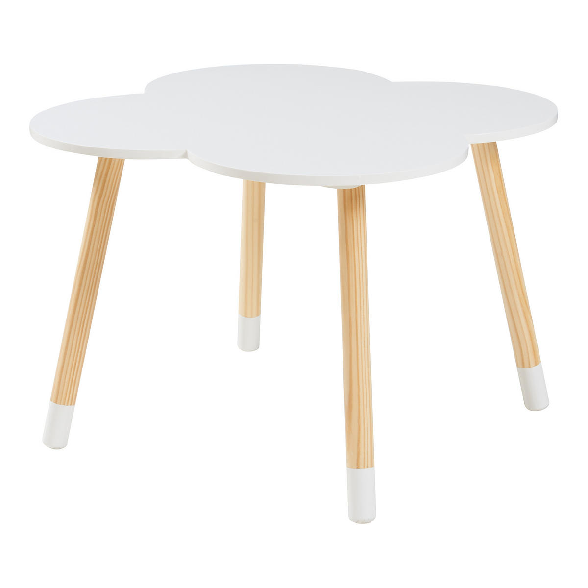 DĚTSKÁ SEDACÍ SOUPRAVA Epim - bílá, dřevo/kompozitní dřevo (60/44/60cm) - [en.casa]