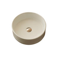 WASCHBECKEN Gina Weiß aus Keramik - Weiß, Keramik (40/12/40cm) - Tikamoon