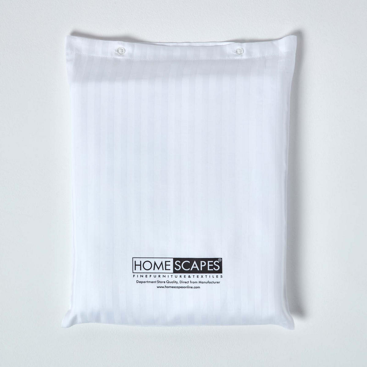 BETTWÄSCHE Damast Fadendichte 330 - Weiß, Textil (200/200cm) - Homescapes