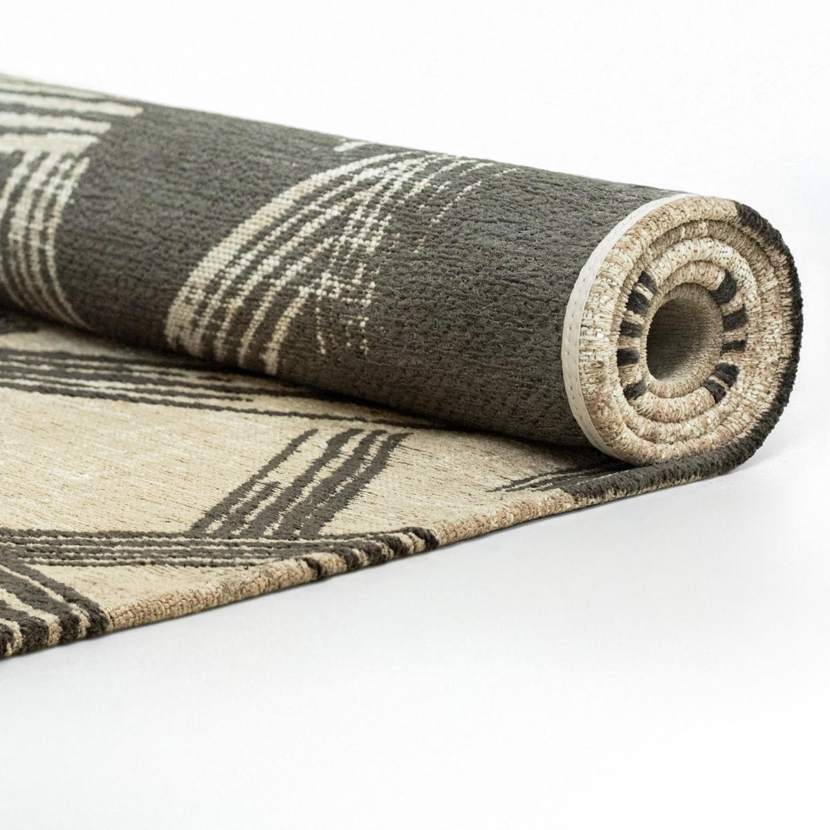 PREPROGA Kanji Slate 80/150 cm - bež, umetna masa/tekstil (80/150cm) - Louis De Poortere