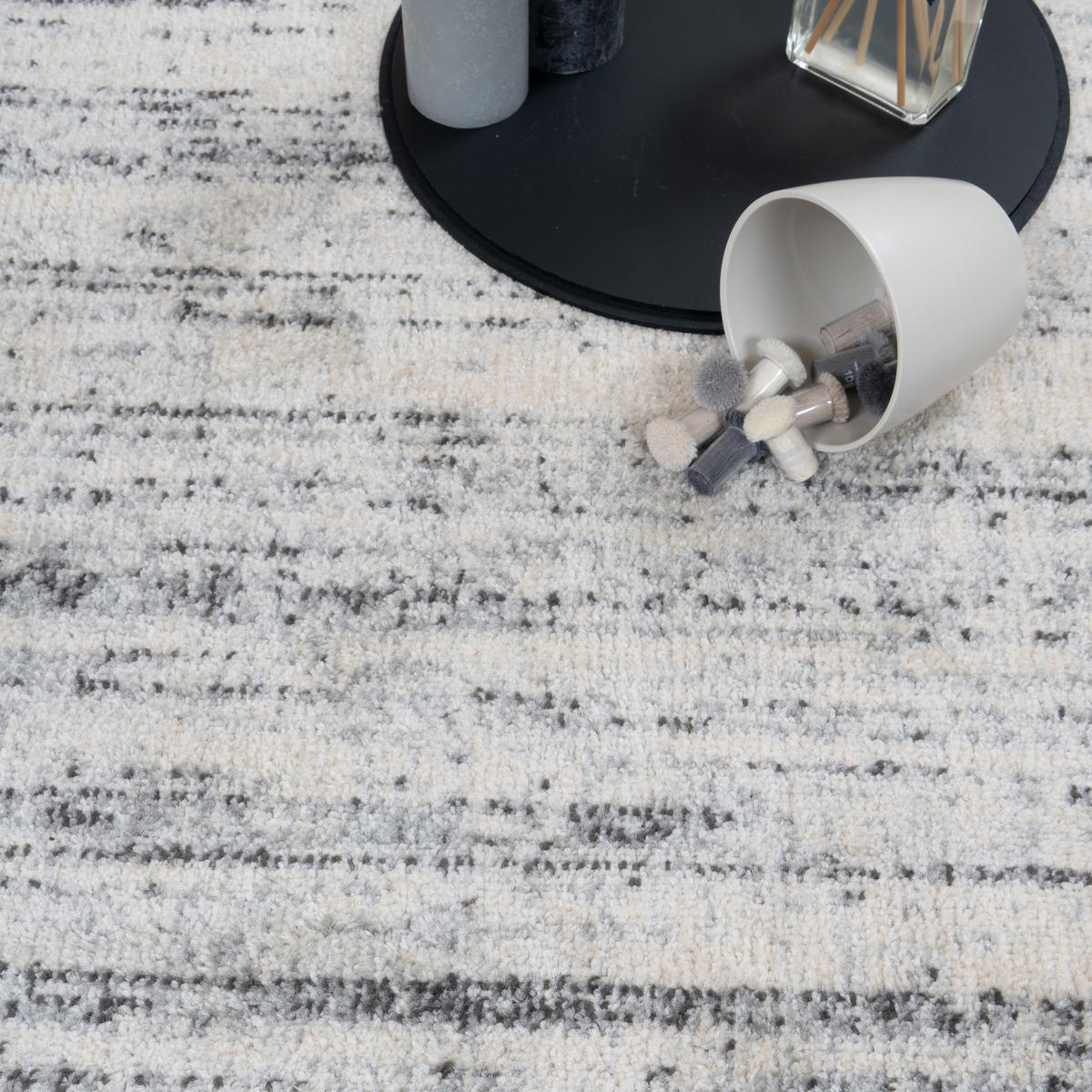 VINTAGE-TEPPICH MILANO 160/230 cm Beige - Grau, Naturmaterialien/Textil (160/230cm) - Consilio Concept