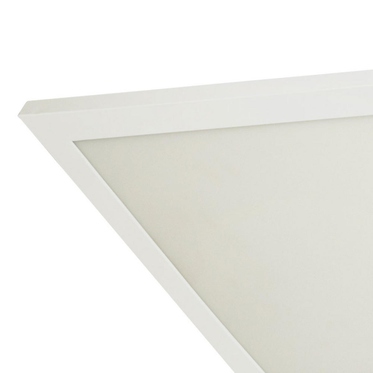 LED AUFBAU PANEL Weiß Aluminium - Weiß, Metall (120/30/5.5cm) - Globo Lighting