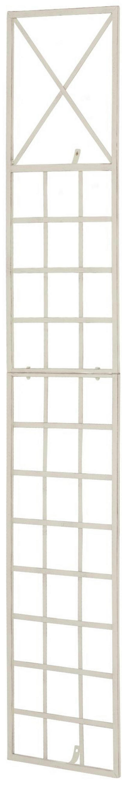 RANKGITTER Metall Antik-Creme - Creme, Metall (40/198/2cm) - CLP