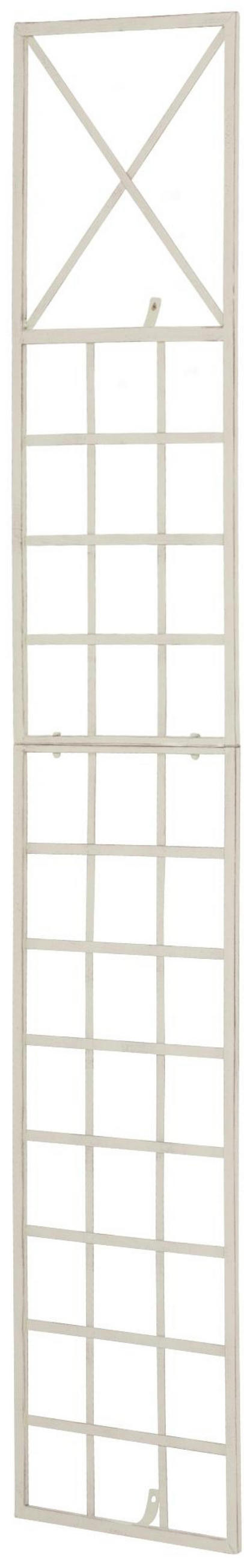 RANKGITTER Metall Antik-Creme - Creme, Metall (40/198/2cm) - CLP