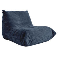 CANAPEA extensibilă, pat multifuncțional 90x200 cu birou extensibil - albastru, material textil (90/80/100cm) - Urban Meuble