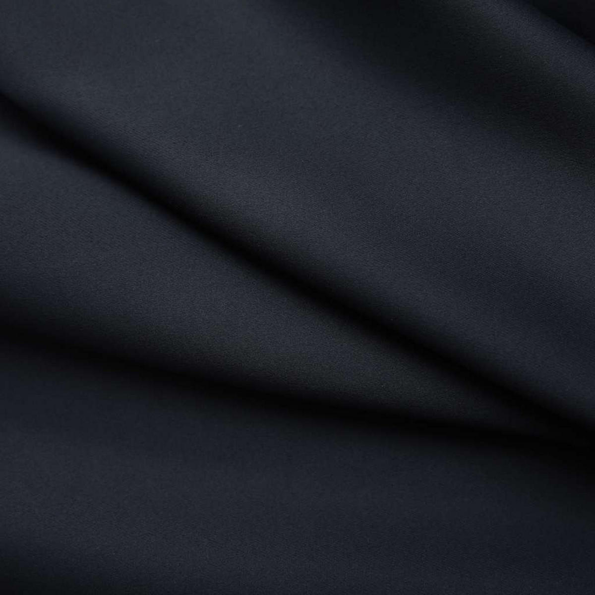 VERDUNKELUNGSVORHANG Mit Haken Schwarz 290/245 Cm - Schwarz, Textil (290/245/1cm) - vidaXL