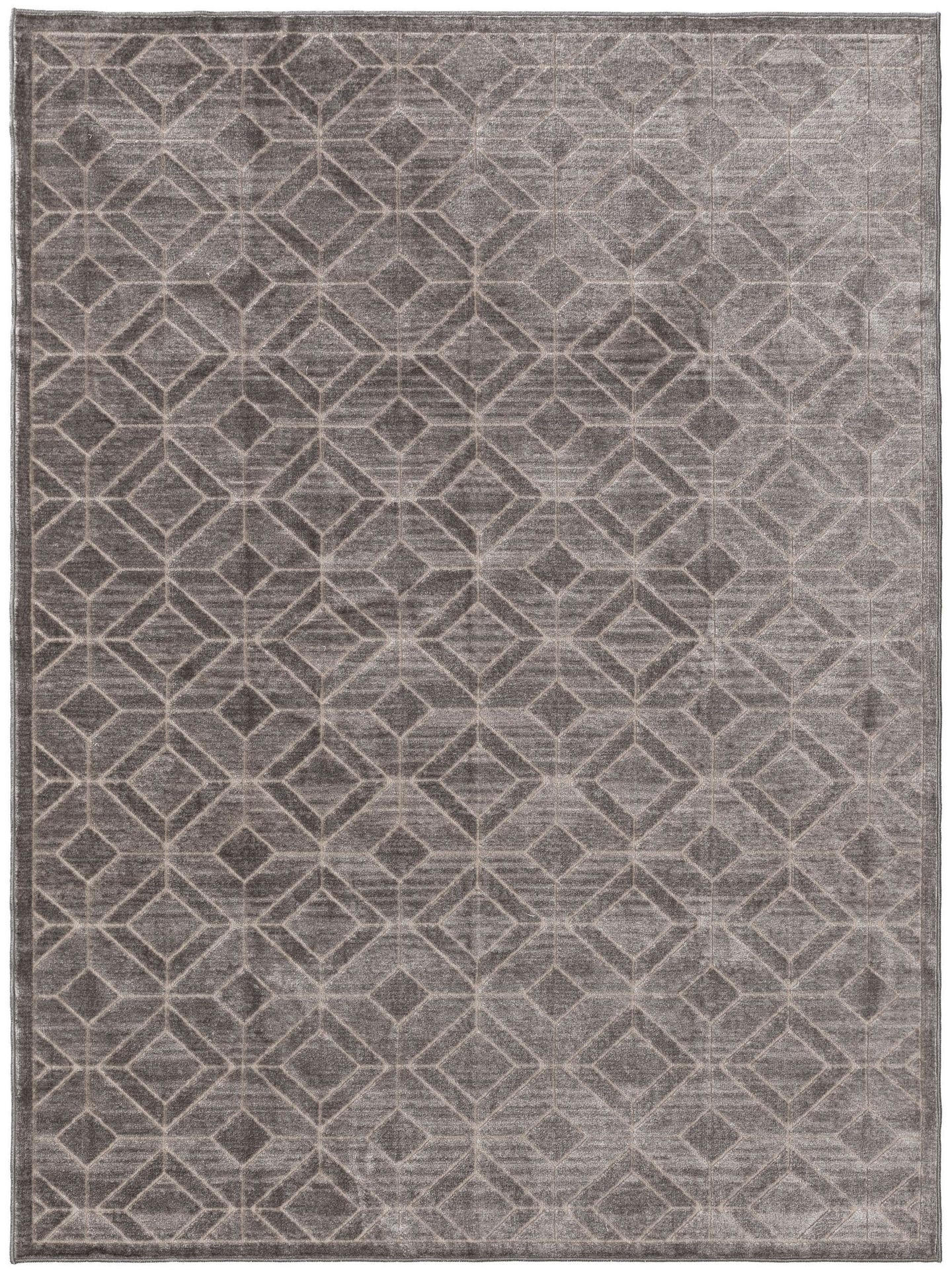 Kunstloft Teppich Grau 100x1 cm