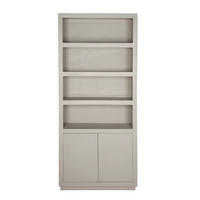 BÜCHERREGAL Brussel Beige 45/90/200 cm - Beige, Holz (90/200/45cm) - Starfurn
