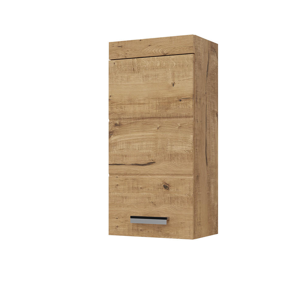 BADSCHRANK Luna Eiche Wotan 37 x 77 cm - Eiche Wotan, Holzwerkstoff (37/77/24.6cm) - Vicco