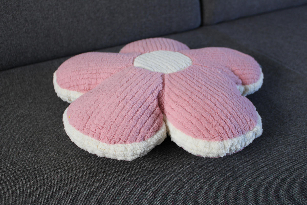 DEKOKISSEN BONNY Blume - Rosa, Textil (43cm) - Magma Heimtexx