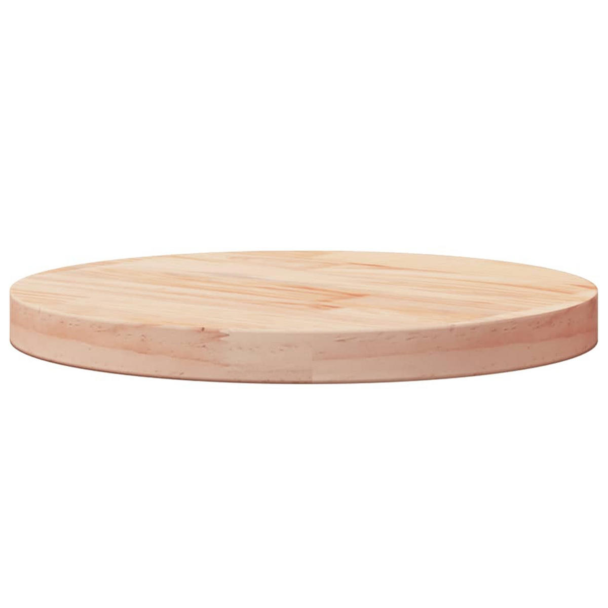 TISCHPLATTE Rund Ø30/3 Cm Massivholz Kiefer - Braun, Holz (30/30/3cm) - vidaXL