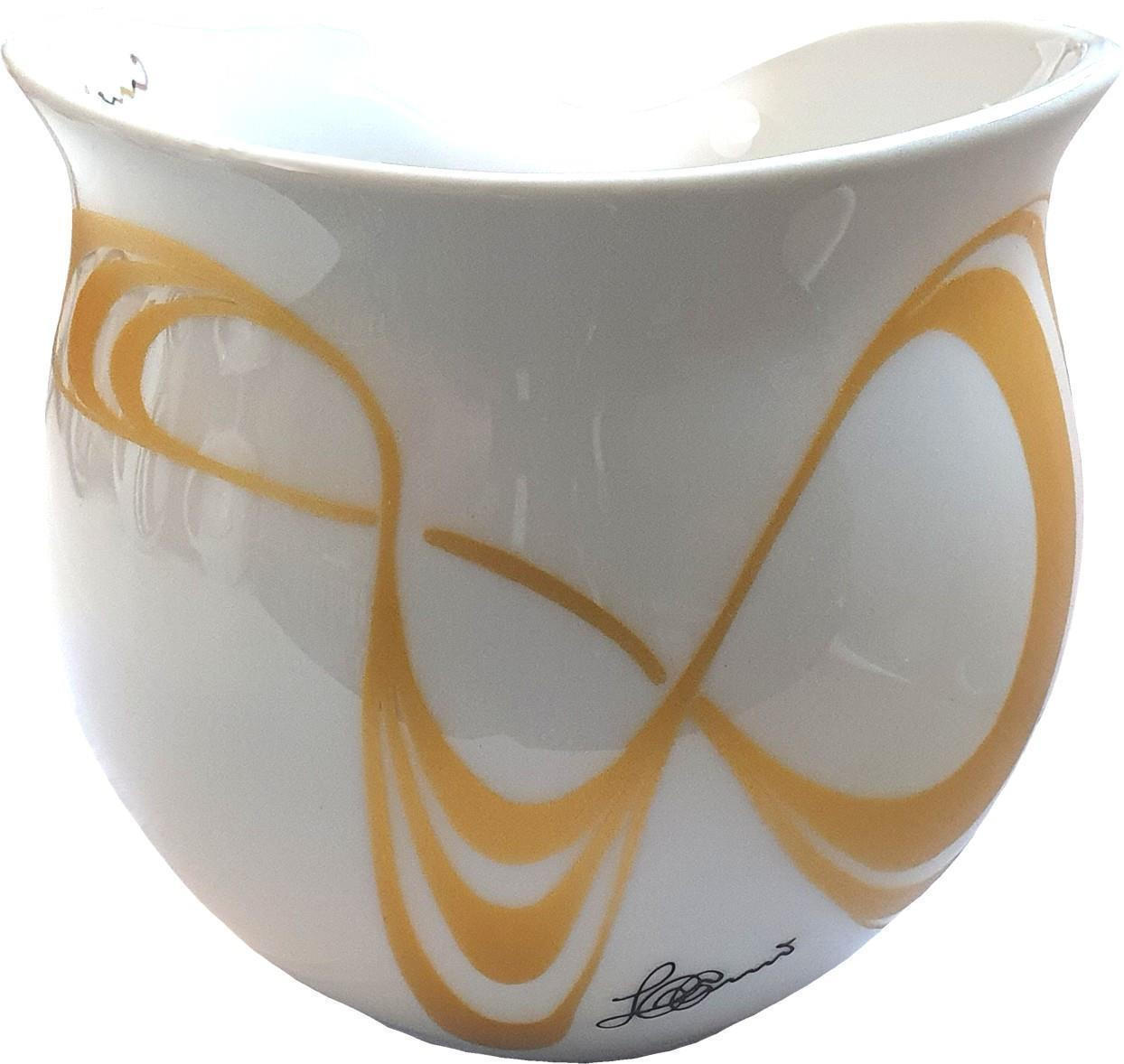 KAFFEEBECHER XXL Capriole gold - Goldfarben/Multicolor, Keramik (0.6L) - Luigi Colani Porzellan