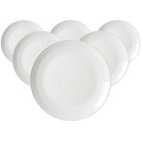 SPEISETELLER Levi Weiß ø 27 cm 6er Set - Weiß, Keramik (27cm) - Ritzenhoff Breker
