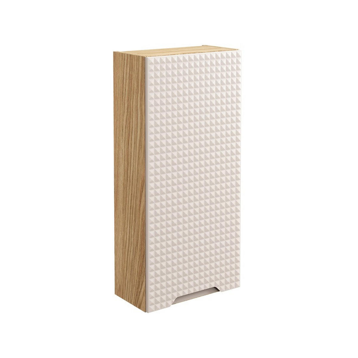 BADMÖBEL-SET 7 Teile Luxor Beige L BM142 in Eiche geölt/Beige - Eichefarben/Beige, Holz (90/170/46cm)