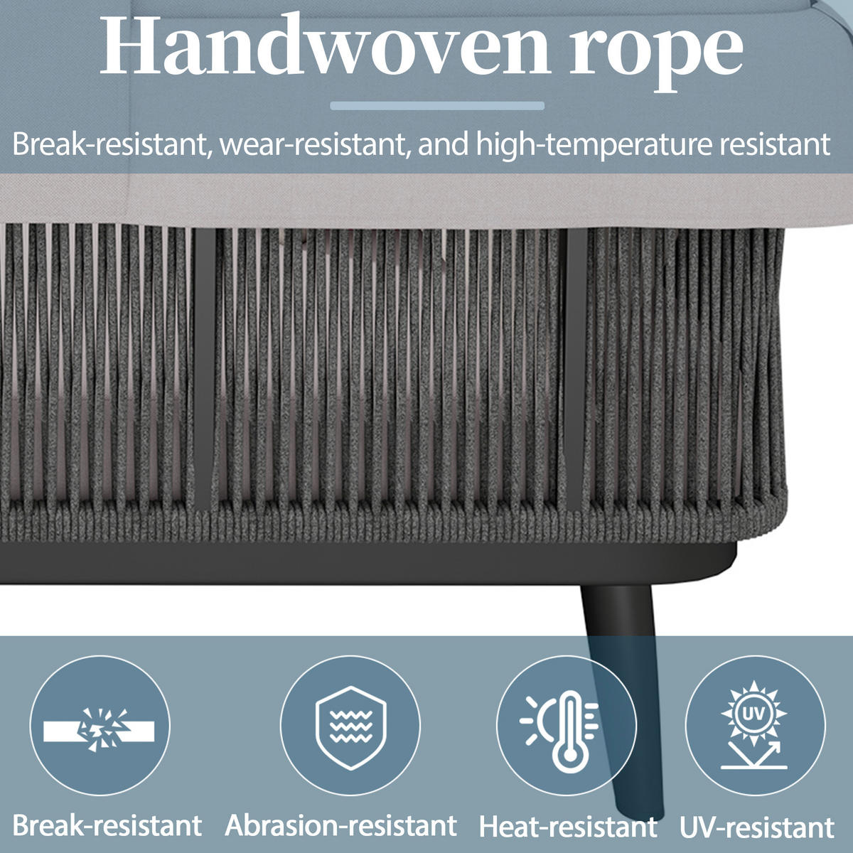 STRANDKORB 2 Personen Grau Mit Einziehbarer Markise - Grau, Textil (144.78/146.05/151.13cm) - FLIEKS