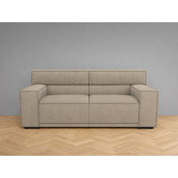 2,5-SITZER Umea Cord Beige 194/106/78 cm - Beige, Kunststoff/Textil (194/78/106cm) - foamnova