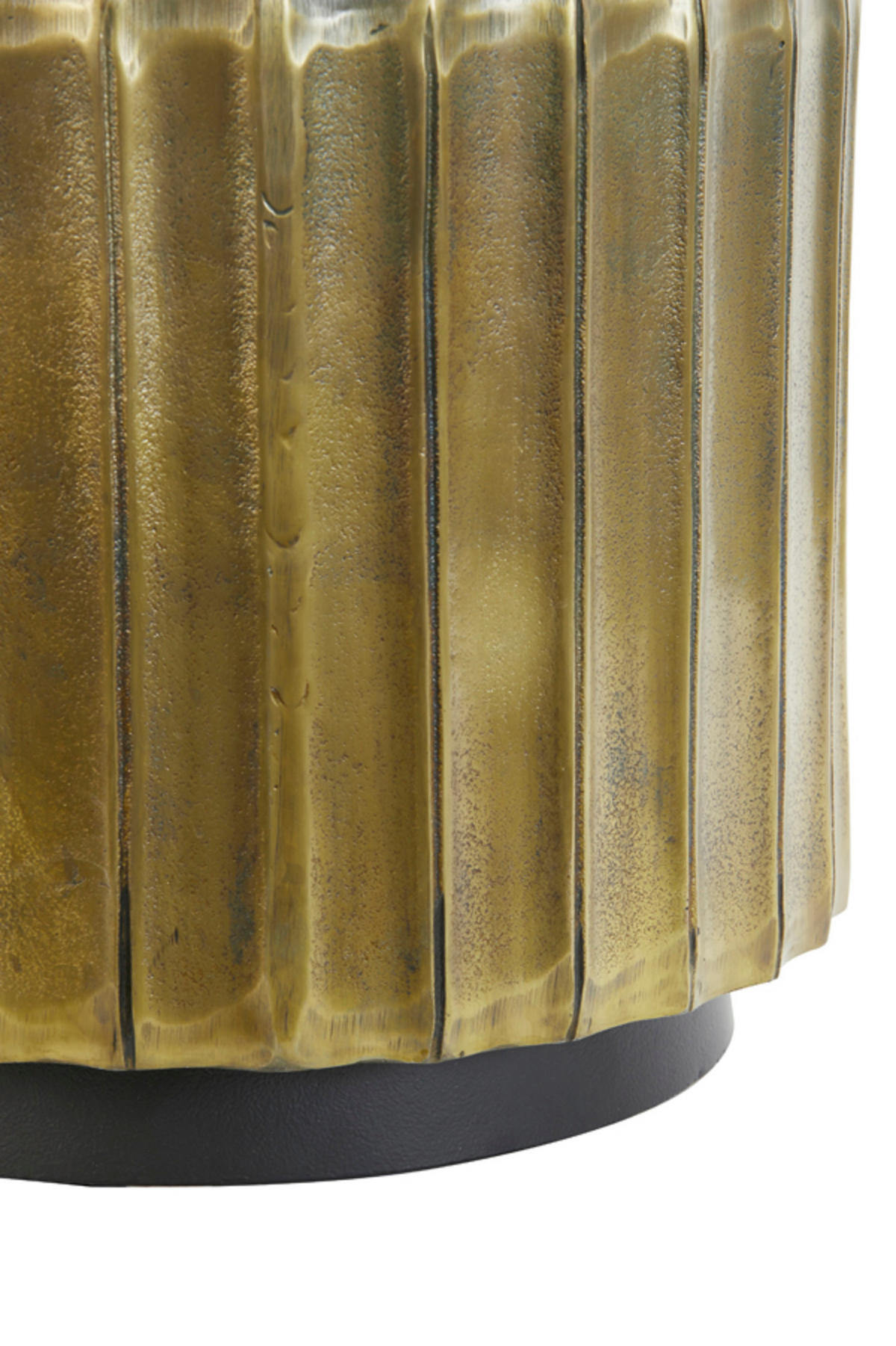 BEISTELLTISCH Kavango Bronze Ø45/39 cm - Bronzefarben, Metall (45/45/39cm) - Light & Living