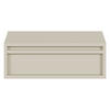 NACHTSCHRANK Evo Graubeige 50 cm - Greige, Holzwerkstoff (50/17/34cm) - Selsey