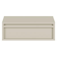 NACHTSCHRANK Evo Graubeige 50 cm - Greige, Holzwerkstoff (50/17/34cm) - Selsey