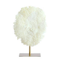 ORNAMENT Koralle Weiß 46/20/69 cm - Weiß, Kunststoff (20/69/46cm) - Light & Living